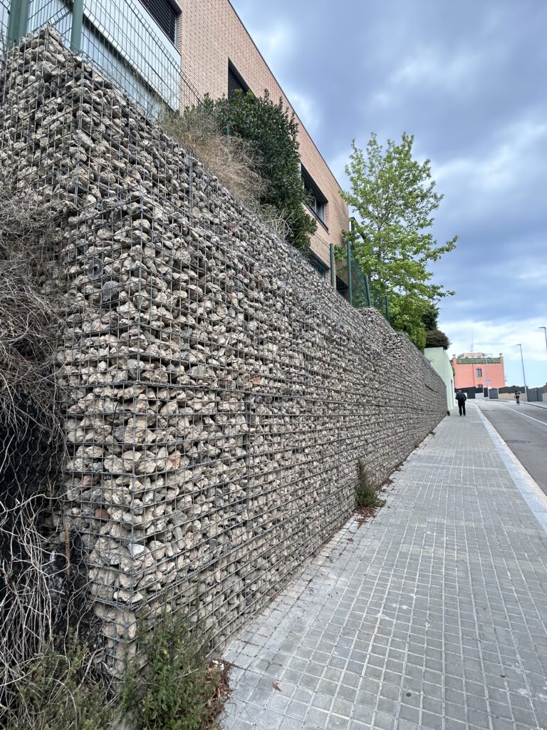 Muro de gaviones